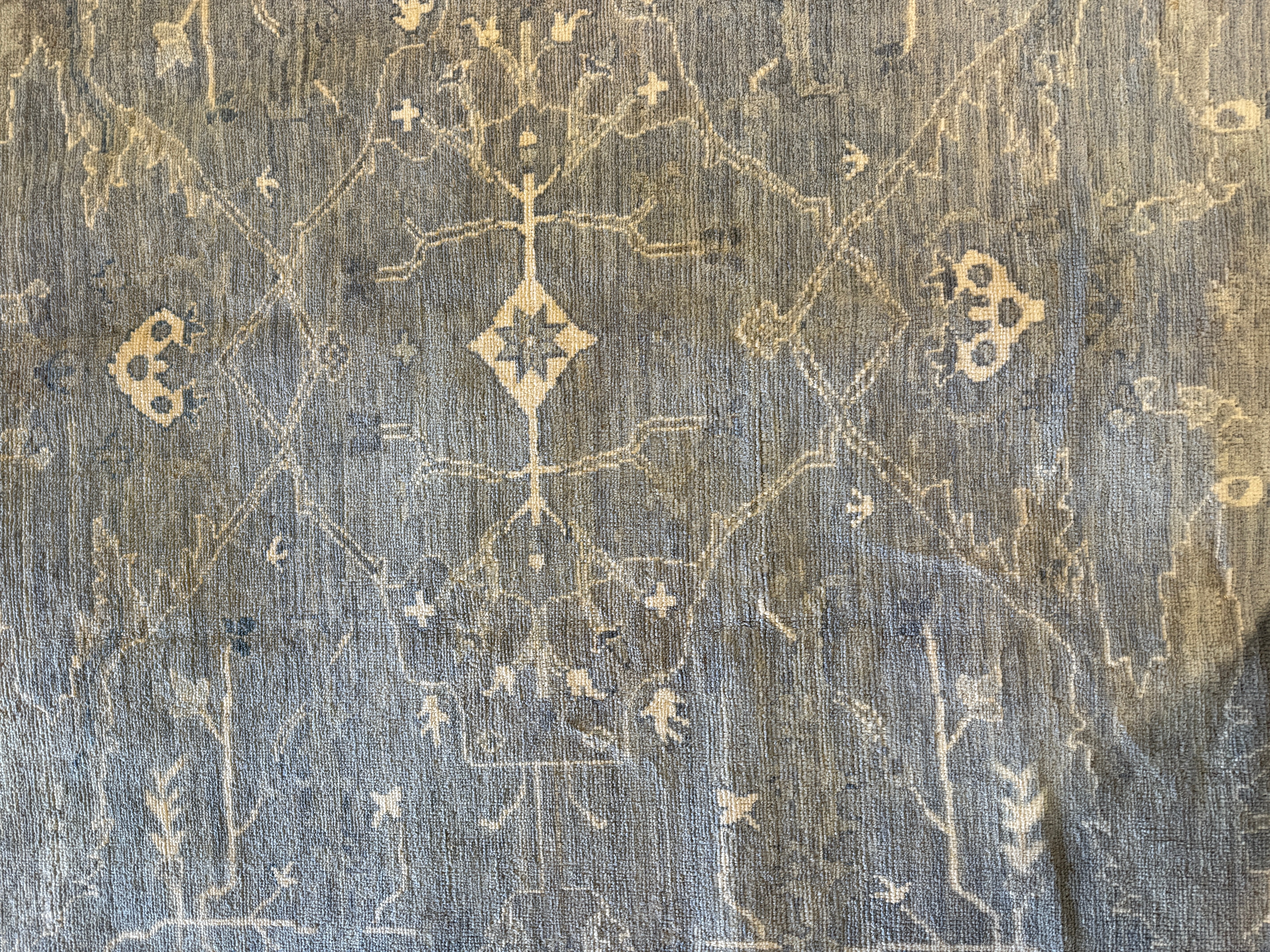 Shannon Purser 8x9.9 Afghani Ston wash Blue Rug