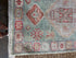 Anna Pogossyan 3x11.2 Teal Red Whitewashed Afghani Oushak Runner