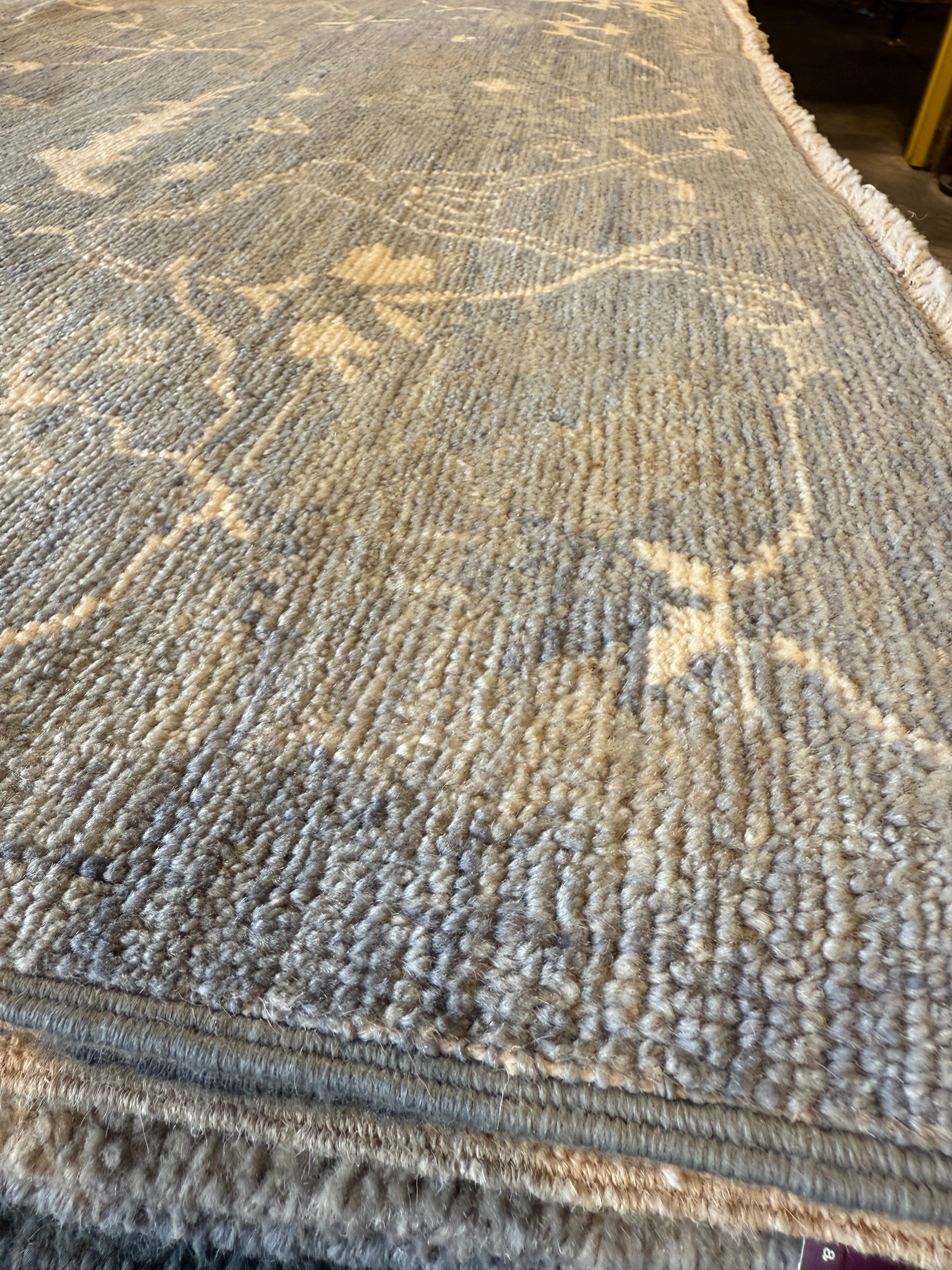 Shannon Purser 8x9.9 Afghani Ston wash Blue Rug