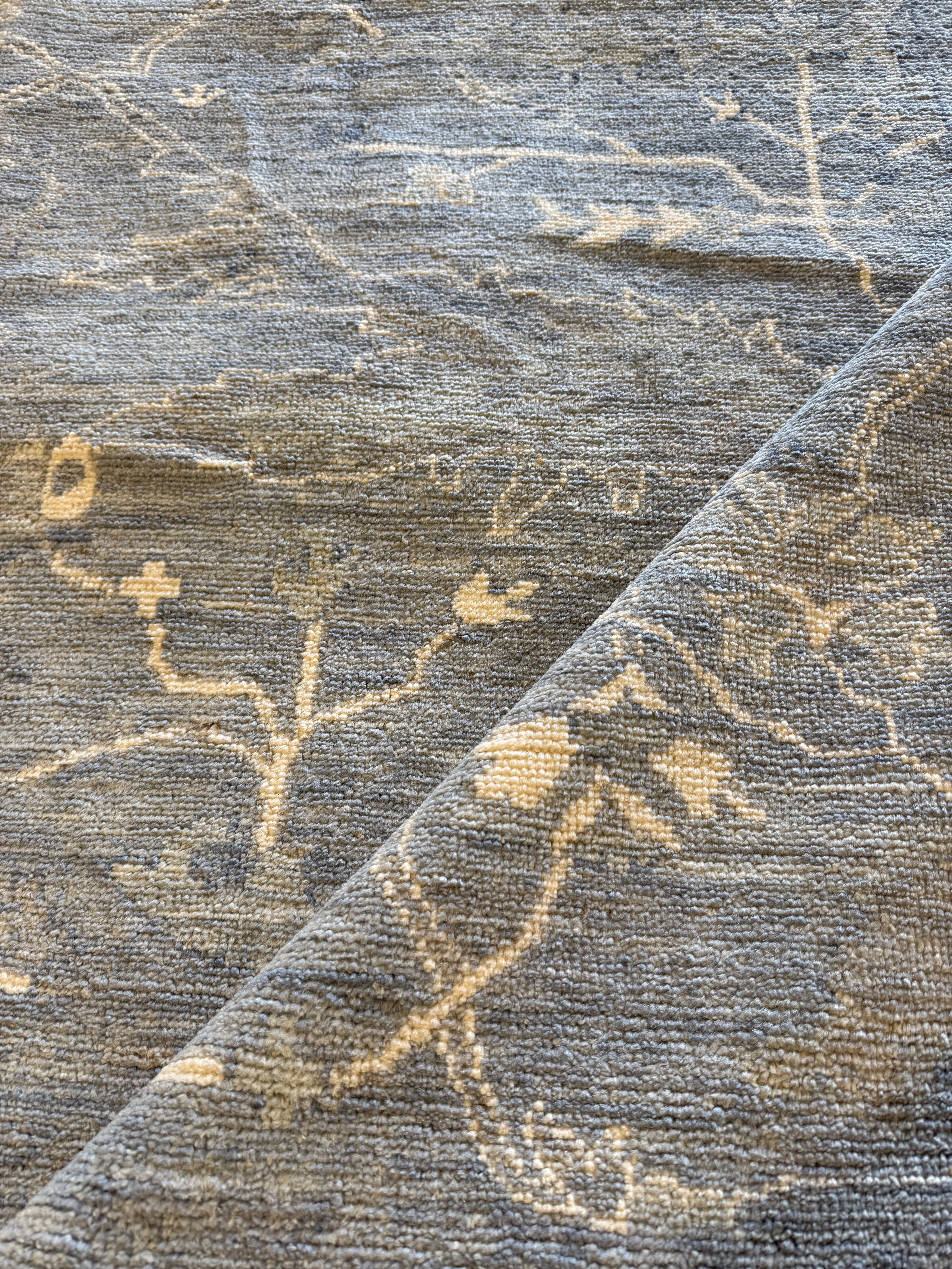 Shannon Purser 8x9.9 Afghani Ston wash Blue Rug