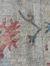 Jody Lynn Clement 8.2x10.8 Multi-Color Whitewashed Afghani Oushak Rug
