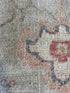 Jody Lynn Clement 8.2x10.8 Multi-Color Whitewashed Afghani Oushak Rug
