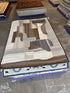 The Hangar 5.3x7.6 Hand-Tufted Silver & Grey Modern Loop