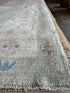 Jody Lynn Clement 8.2x10.8 Multi-Color Whitewashed Afghani Oushak Rug