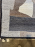 The Hangar 5.3x7.6 Hand-Tufted Silver & Grey Modern Loop