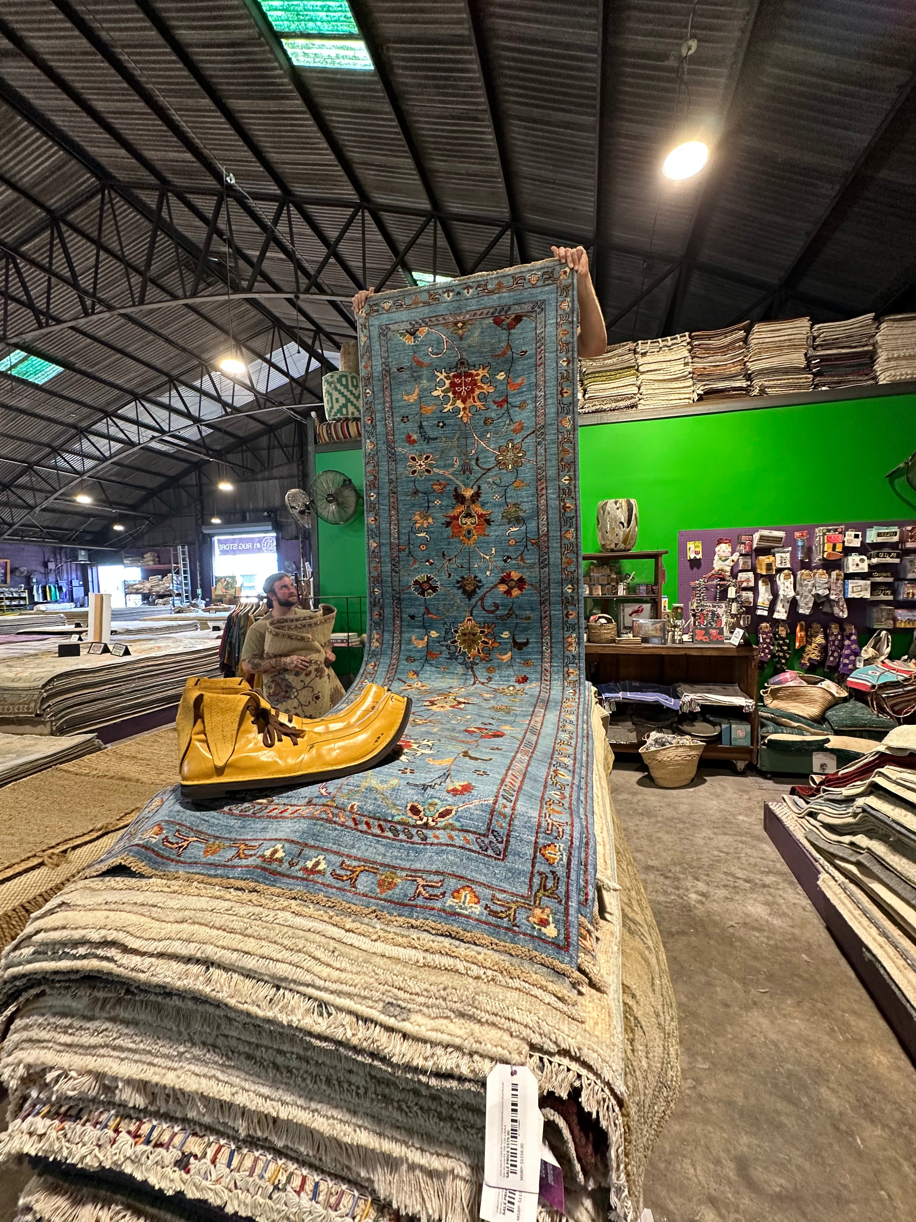 Debbie Spence 2.8x8.6 Afghani Sultani Runner