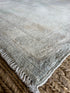 Andrea Sperling 8.9x10 Grey Whitewashed Afghani Oushak Rug