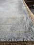 Andrea Sperling 8.9x10 Grey Whitewashed Afghani Oushak Rug
