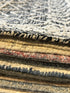 Amelia 5.3x8.0 Hand-Tufted Wool Black & Ivory Loop