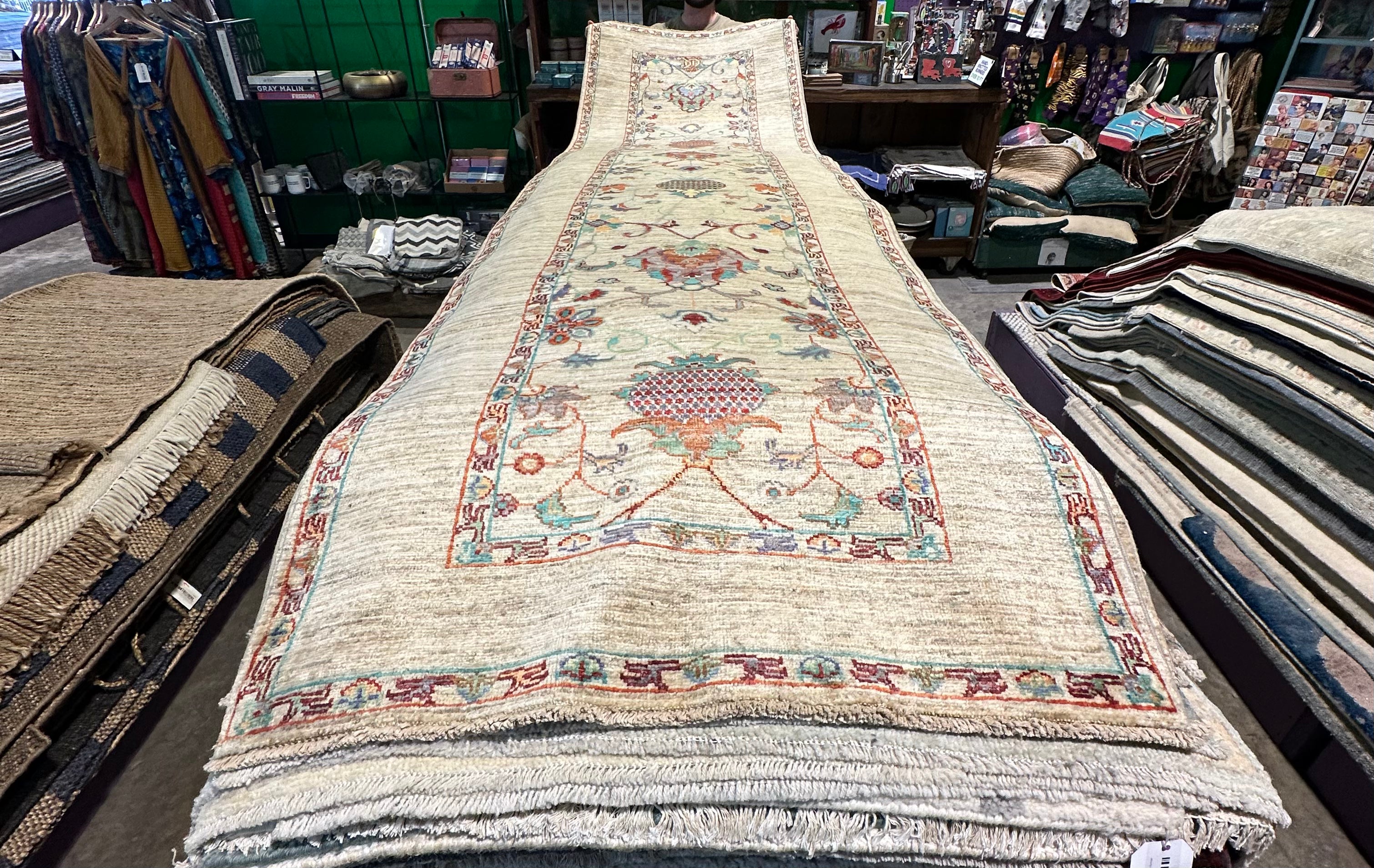 Monica Shaw 2.6x9.11 Afghani Sultani Runner