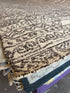 Alma 5x8 Hand-Tufted Wool Brown Modern
