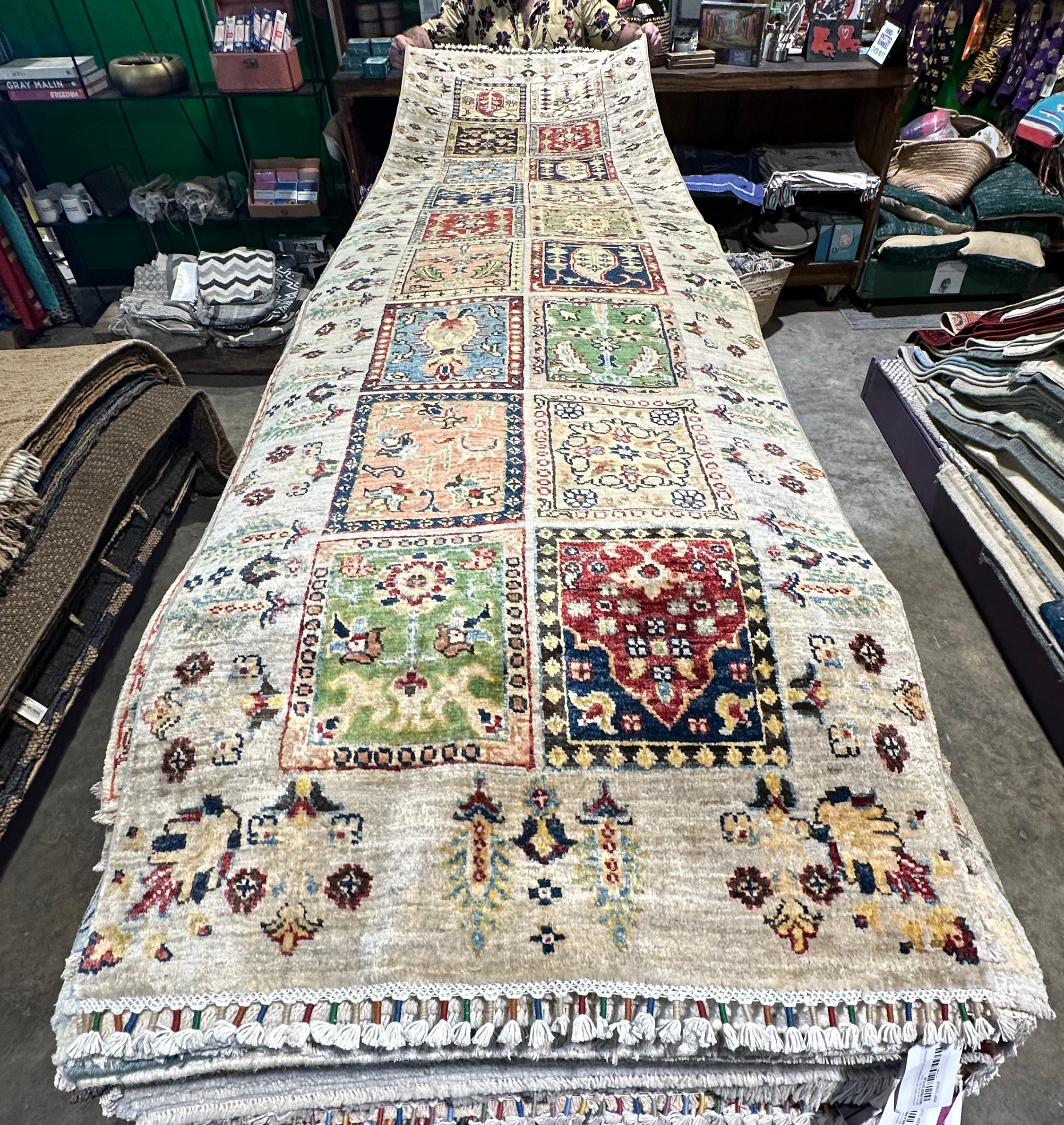 Tina Simmons 2.5x9.9 Afghani Sultani Runner