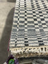 Harrison Xu 4x6 Grey Hand-Knotted Modern Rug
