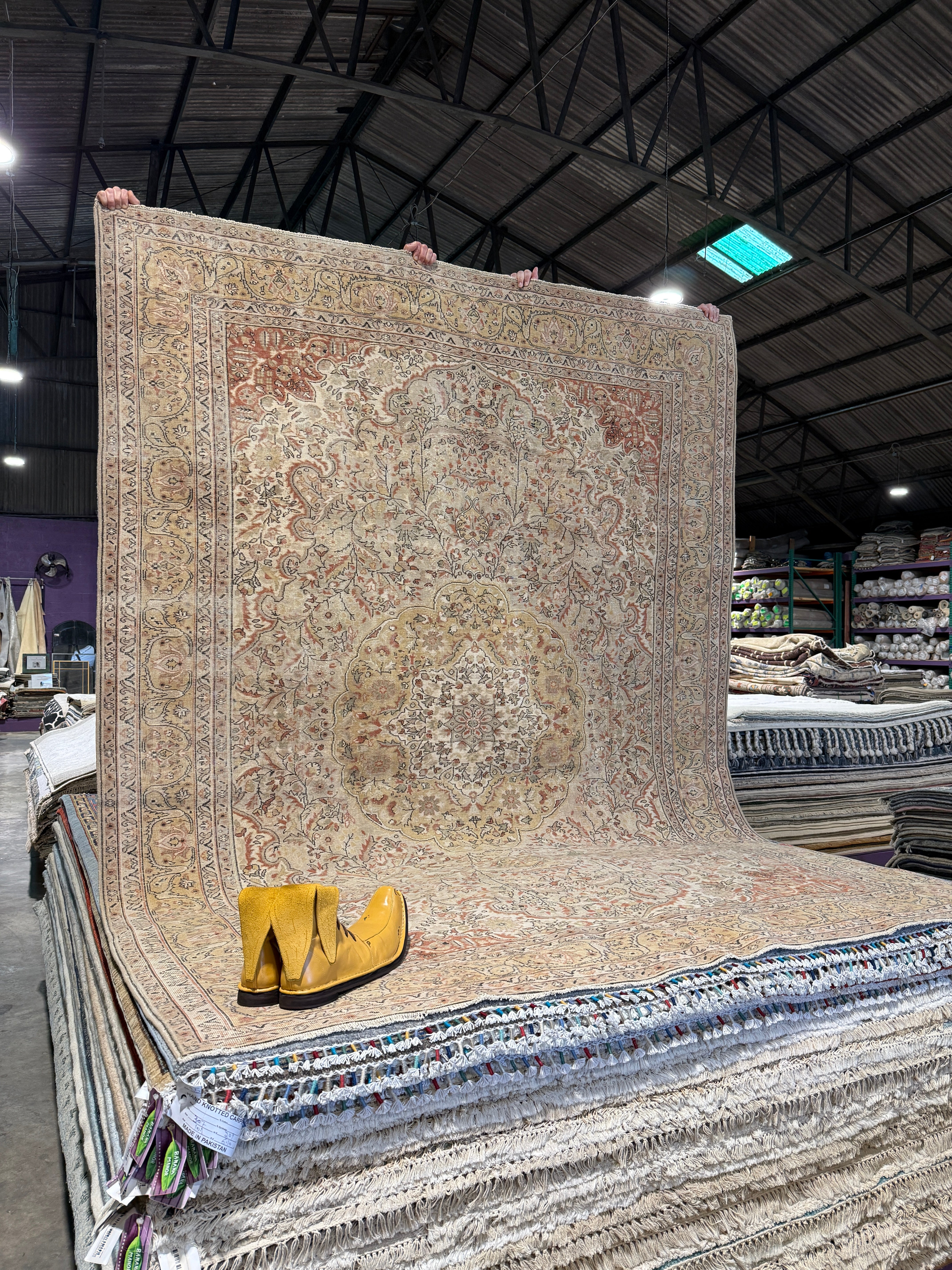 Barbara 6.10x9.4 Antique Qaisar Cream Rug