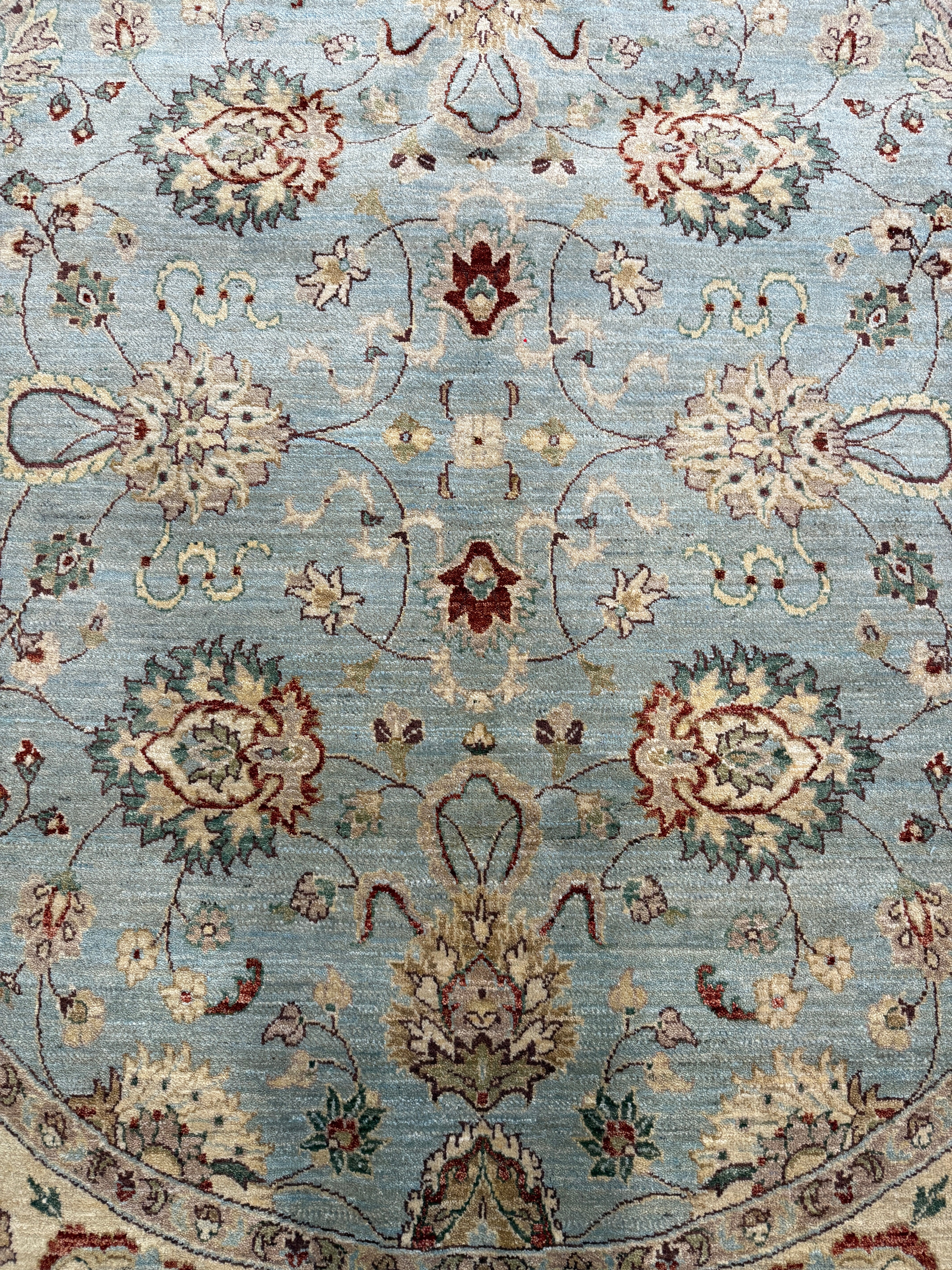 Eleven 8x8 Fine Kazak Blue Rug