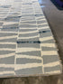 Nate Mitchell 9.3x11.6 Grey Handwoven Modern Rug