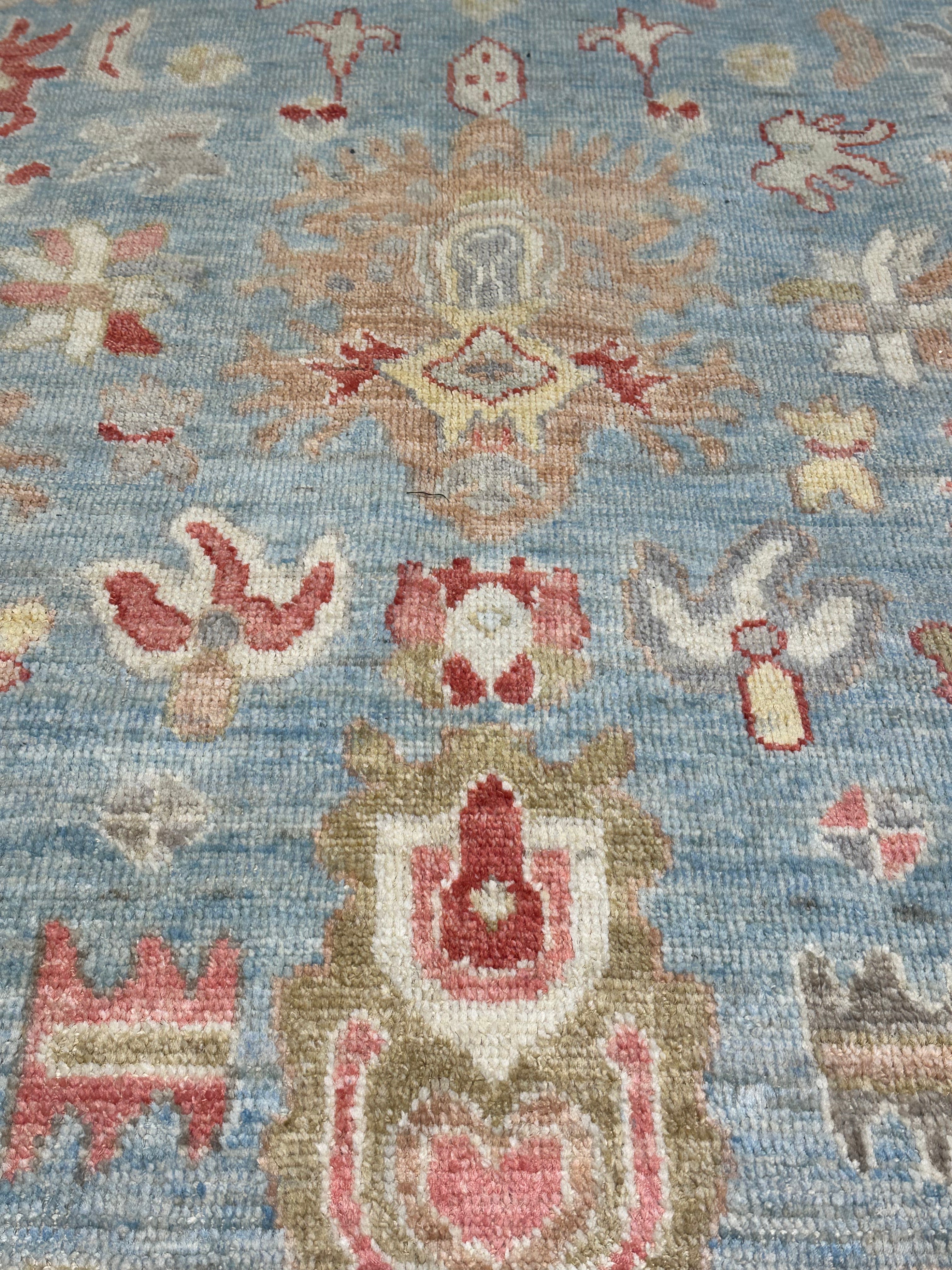 Joy Blumenthal 5x7.6 Afghani Colorful Oushak