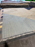 Logan Palmer 9.3x11.3 Tan Handwoven Modern Rug