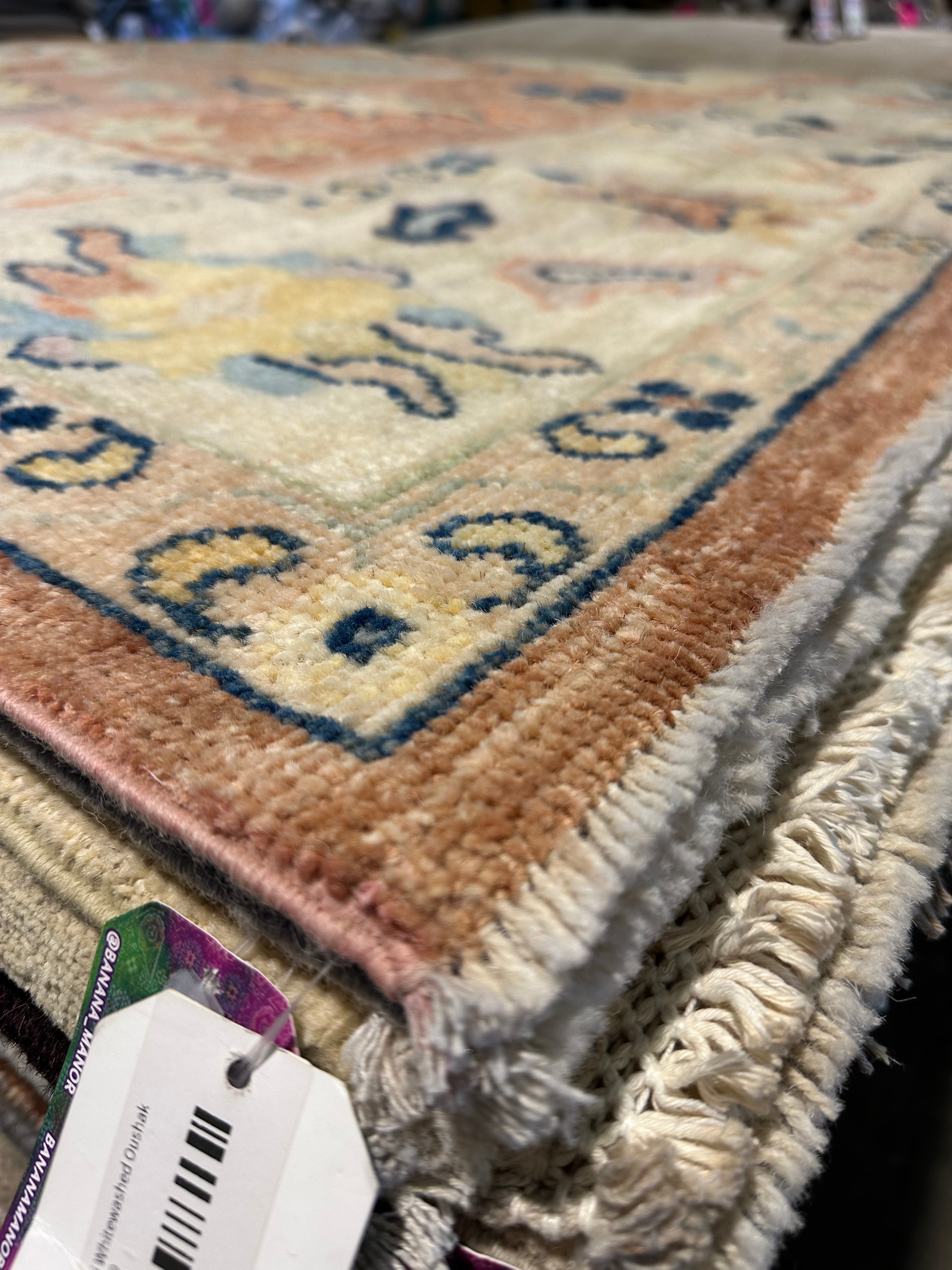 Alice Mitchell 6.2x8.10 Afghani Colorful Oushak