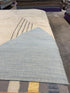 Logan Palmer 9.3x11.3 Tan Handwoven Modern Rug