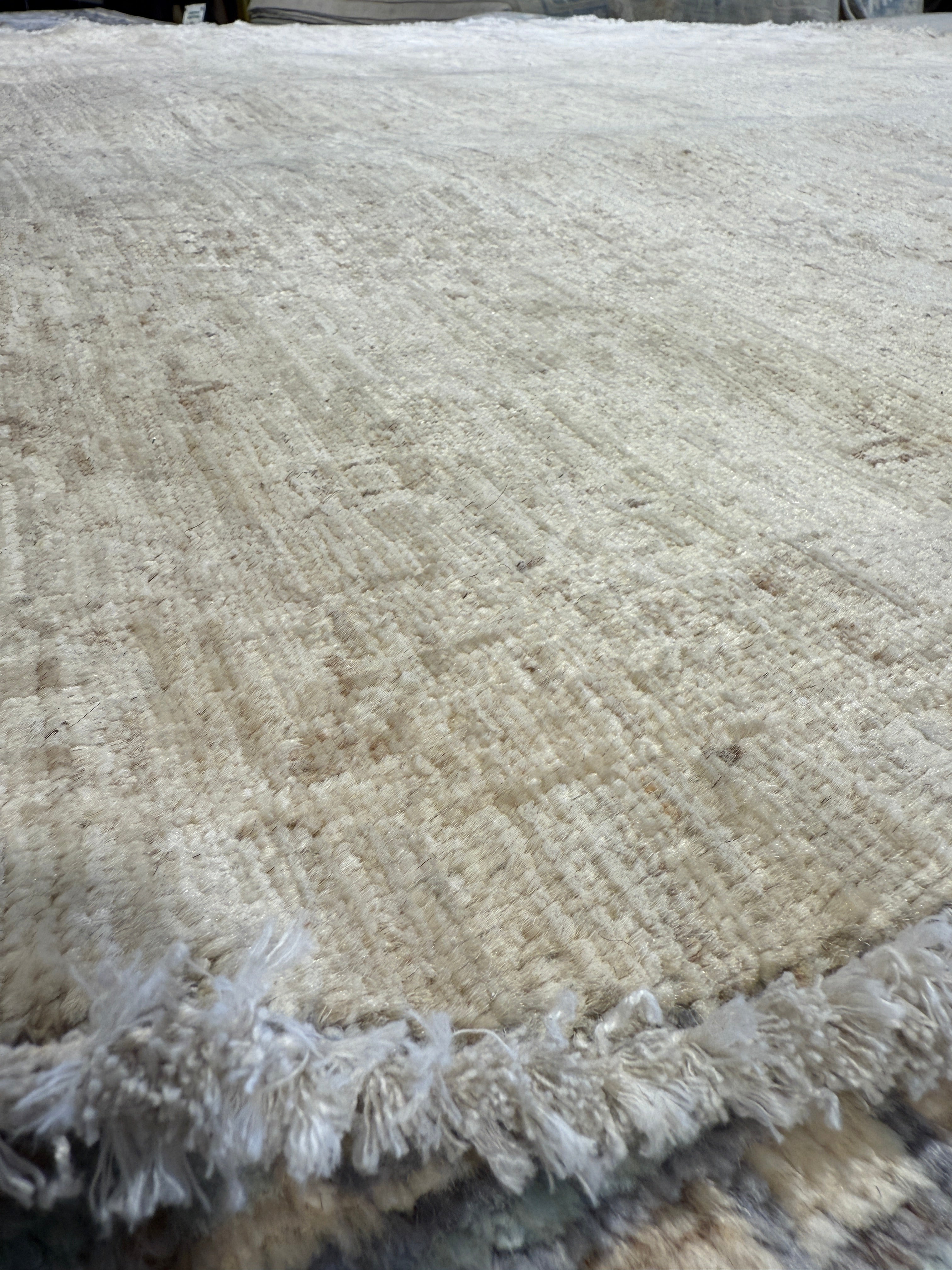 Sadie Sink 8x8 Afghani Khotan Cream Rug