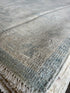 Chrystal Lotz 9.1x11.9 Green Whitewashed Afghani Oushak Rug