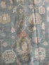 Moira Brophy 9.1x12 Grey Whitewashed Afghani Oushak Rug