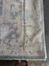 Moira Brophy 9.1x12 Grey Whitewashed Afghani Oushak Rug