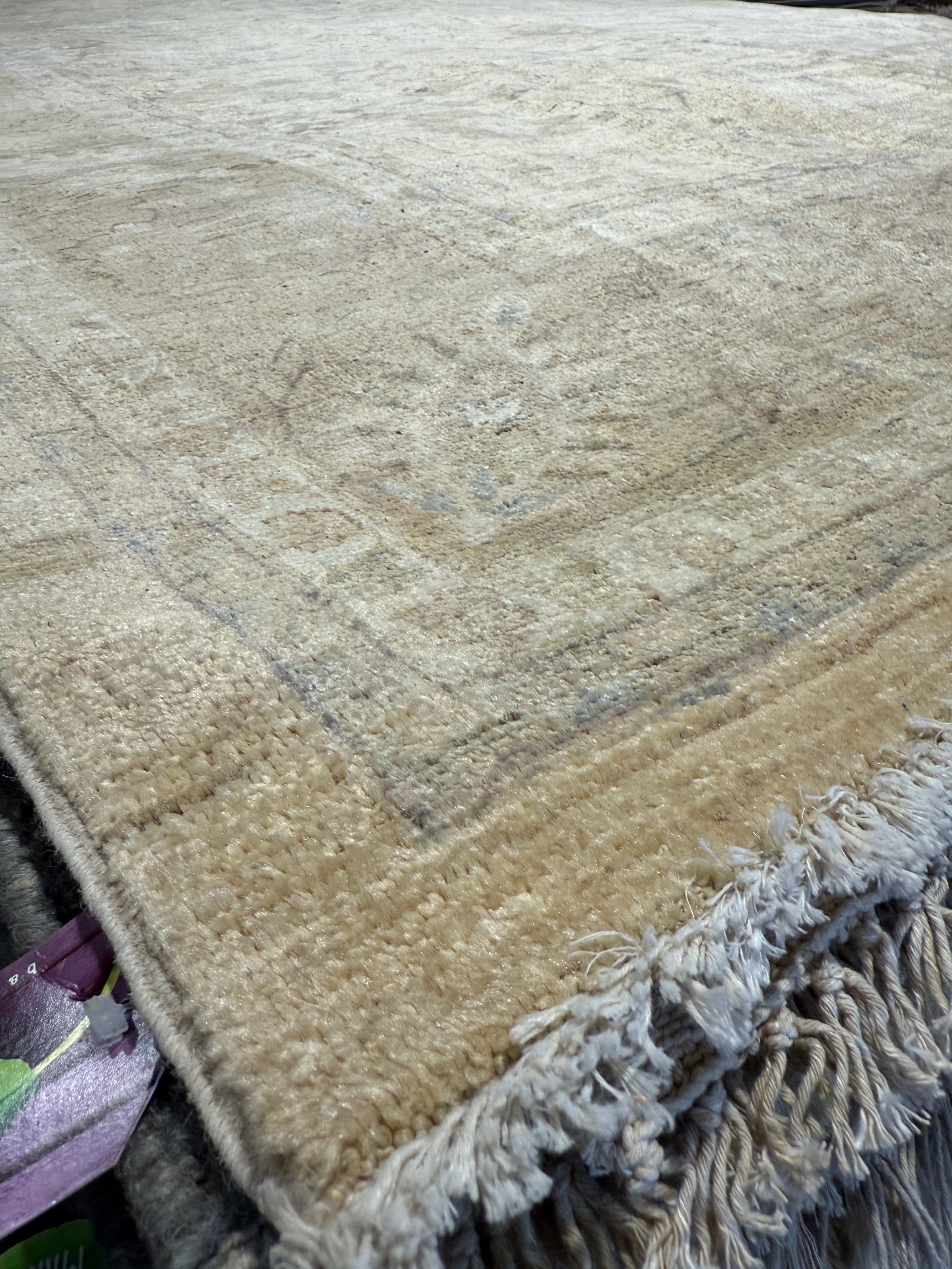 Gabriella Pizzolo 9x10 Turkish Oushak Cream Rug