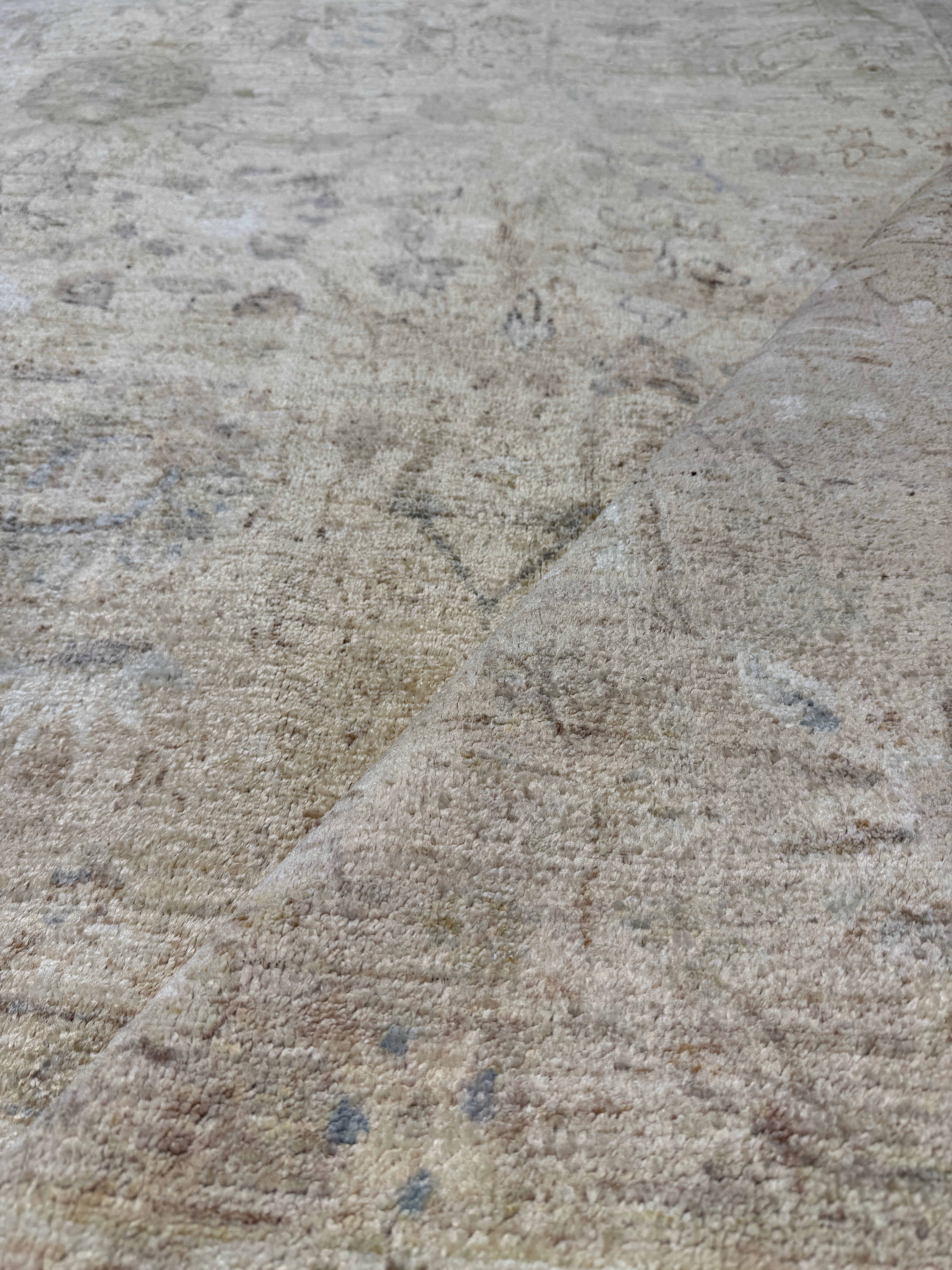 Gabriella Pizzolo 9x10 Turkish Oushak Cream Rug