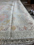 Alyssa Parella 9.2x12.3 Colorful Whitewashed Afghani Oushak Rug