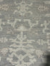 Imelda 4x6 Grey & Silver Oushak