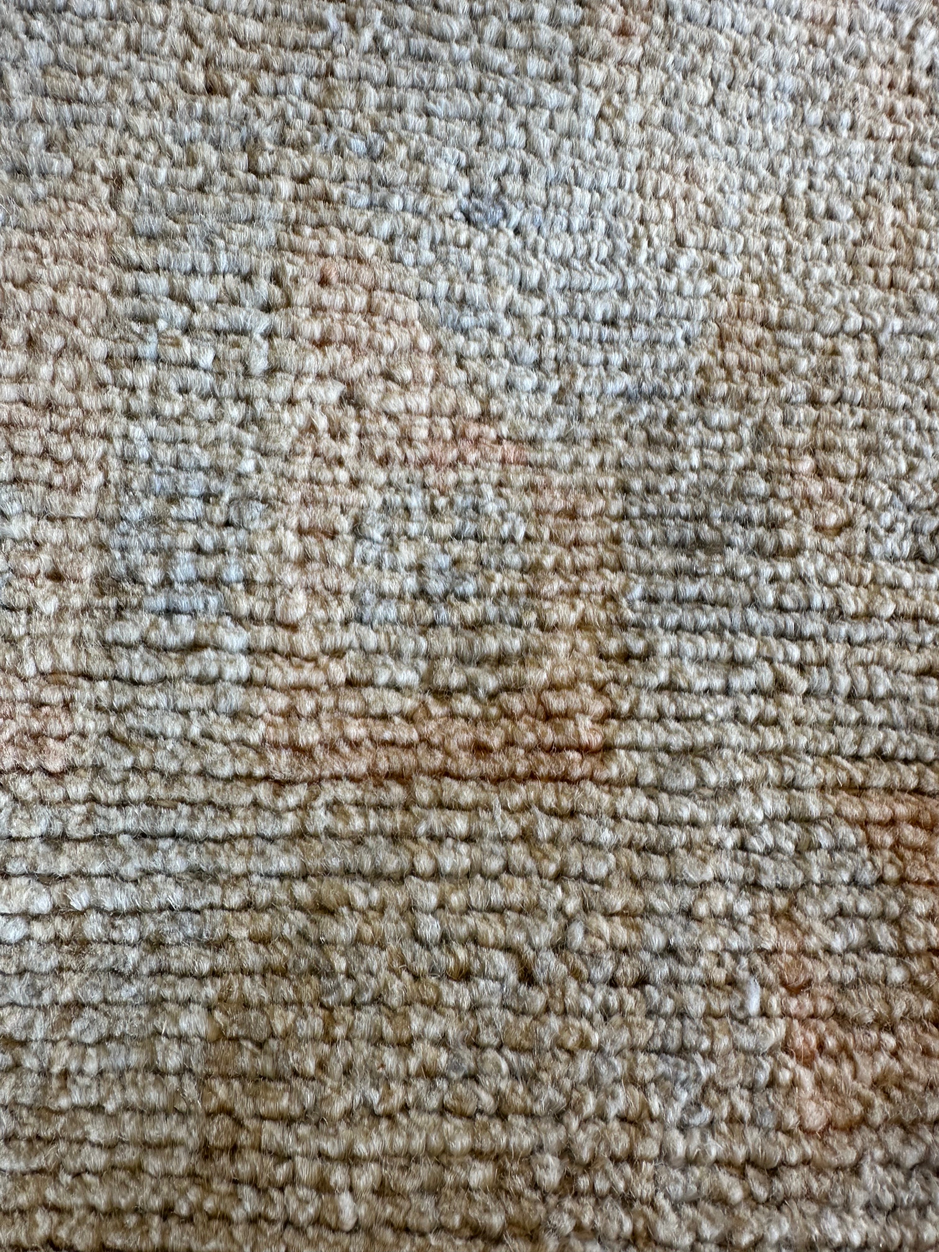Diane 8.10x12.3 Light Blue Whitewashed Afghani Oushak Rug