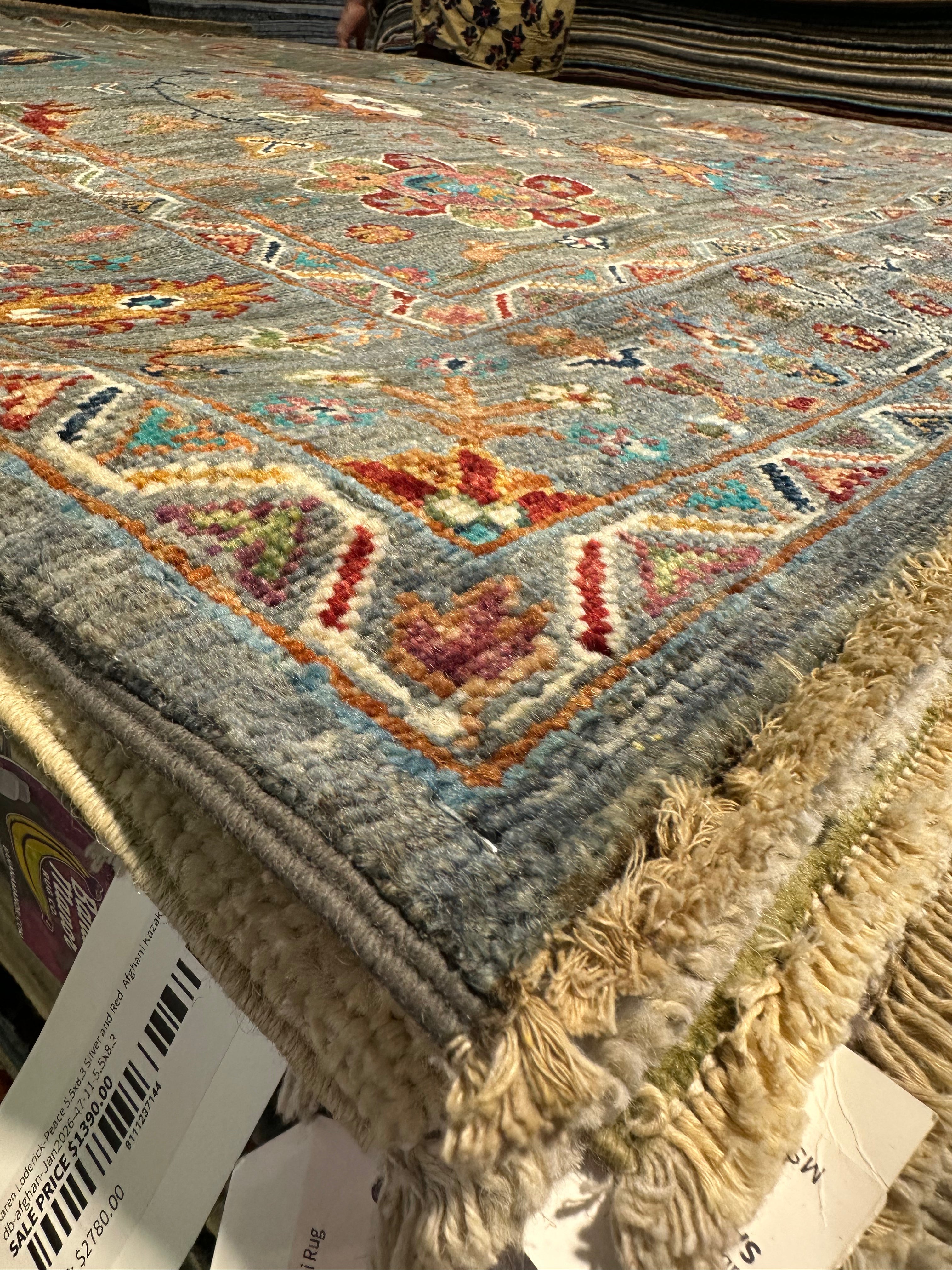 Charlotte Miles-Morris 5x6.6 Afghani Sultani