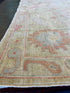 Courtney Mitchell 9.2x11.9 Colorful Whitewashed Afghani Oushak Rug