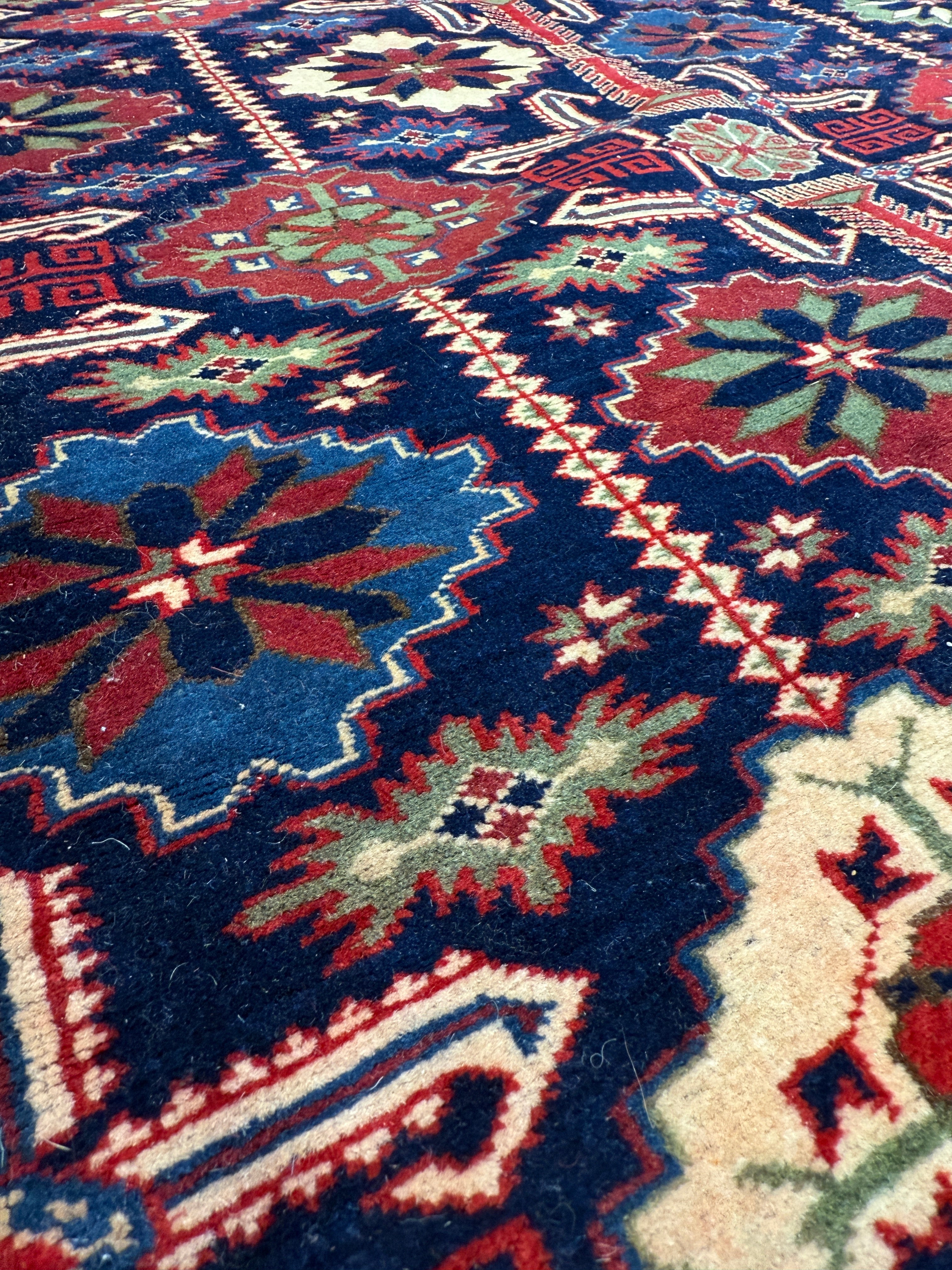 Terry Ives 9.5x12.2 Fine Turkoman Red Rug