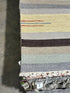 Craig DiGregorio 4x6 Striped Handwoven Durrie Rug