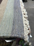 Craig DiGregorio 4x6 Striped Handwoven Durrie Rug