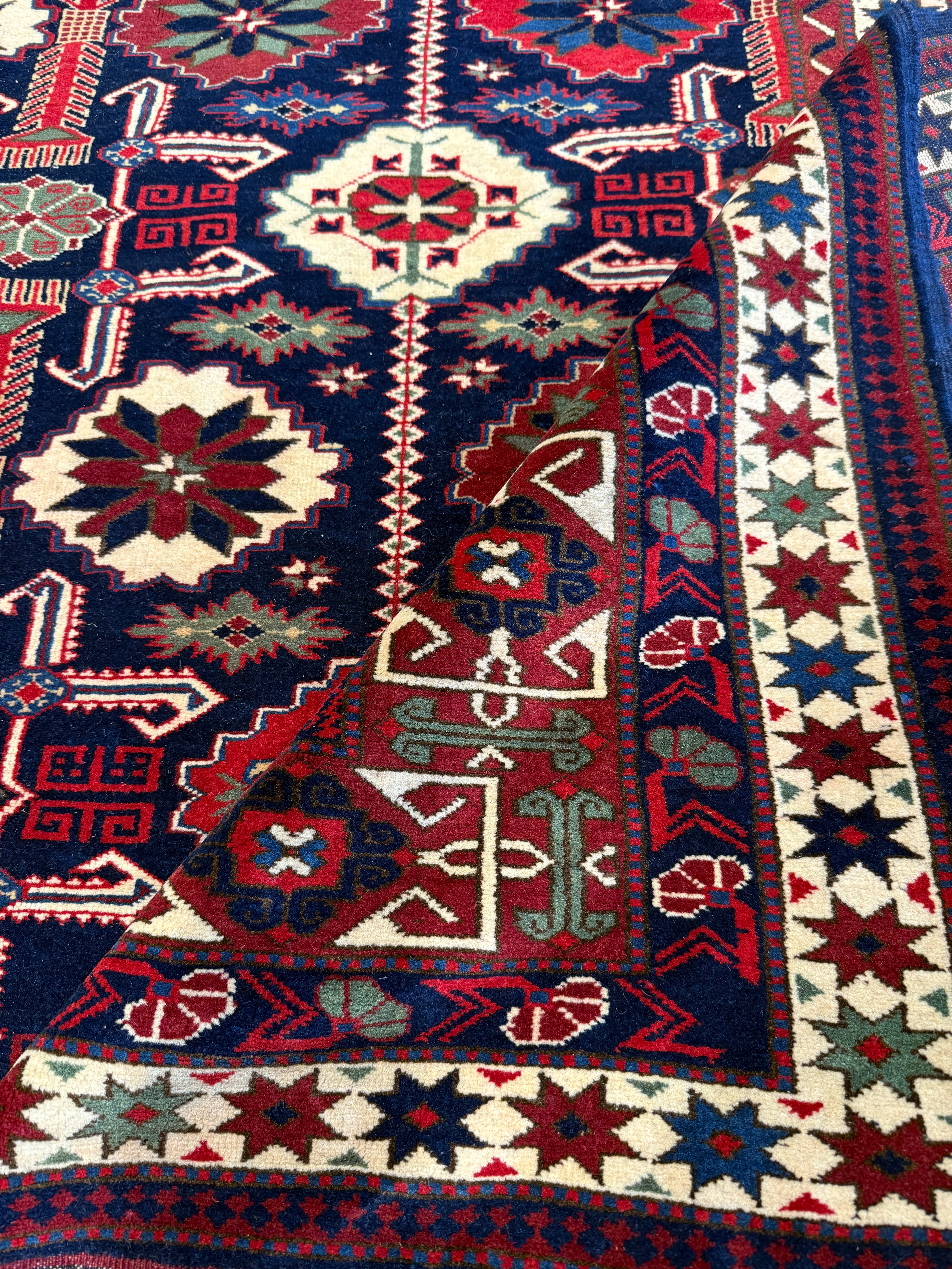 Terry Ives 9.5x12.2 Fine Turkoman Red Rug
