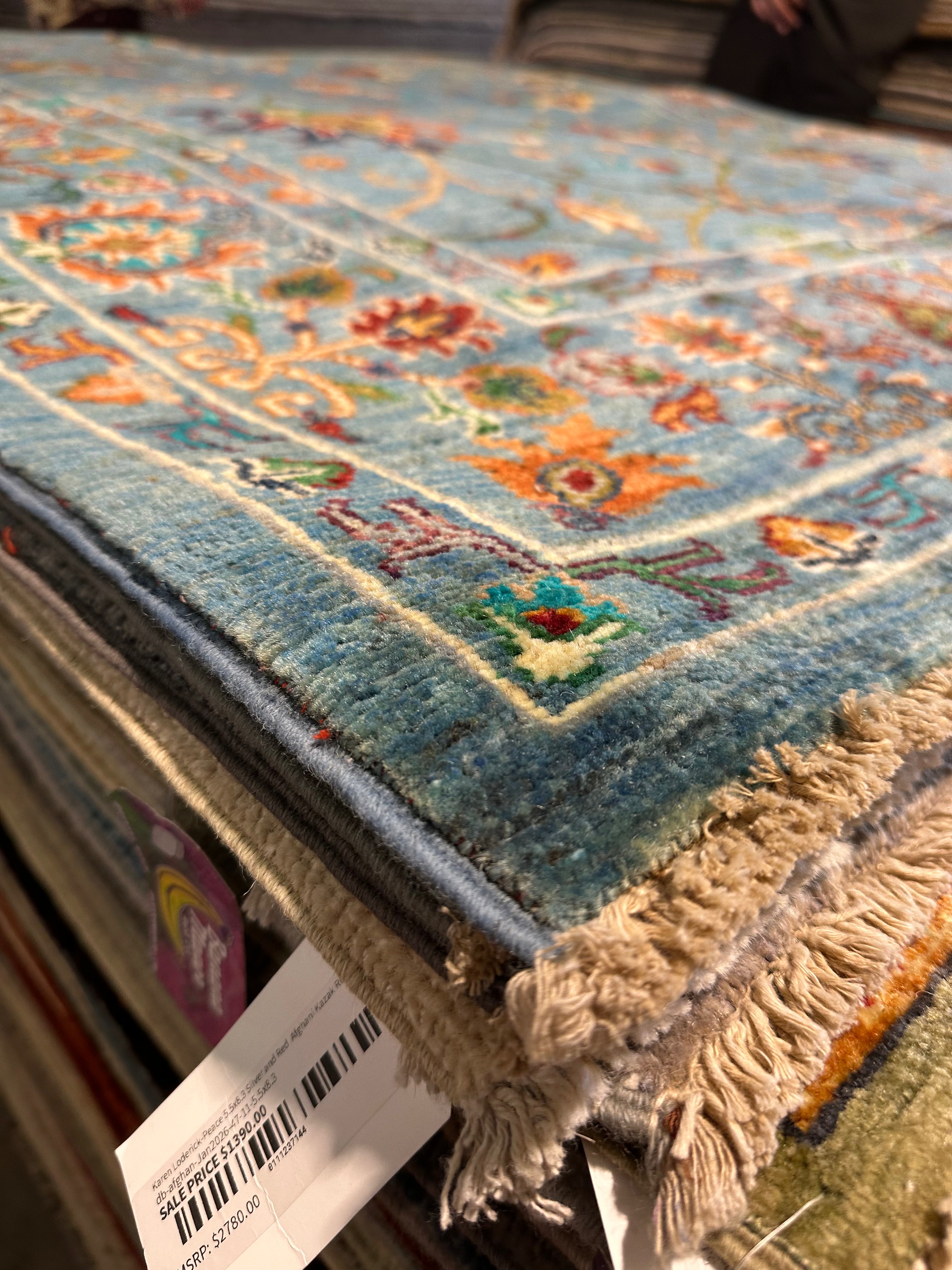 Rebecca Radcliffe 5x6.9 Afghani Sultani