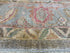Jaye Falcioni 9.2x11.11 Colorful Whitewashed Afghani Oushak Rug