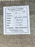 Craig DiGregorio 4x6 Striped Handwoven Durrie Rug