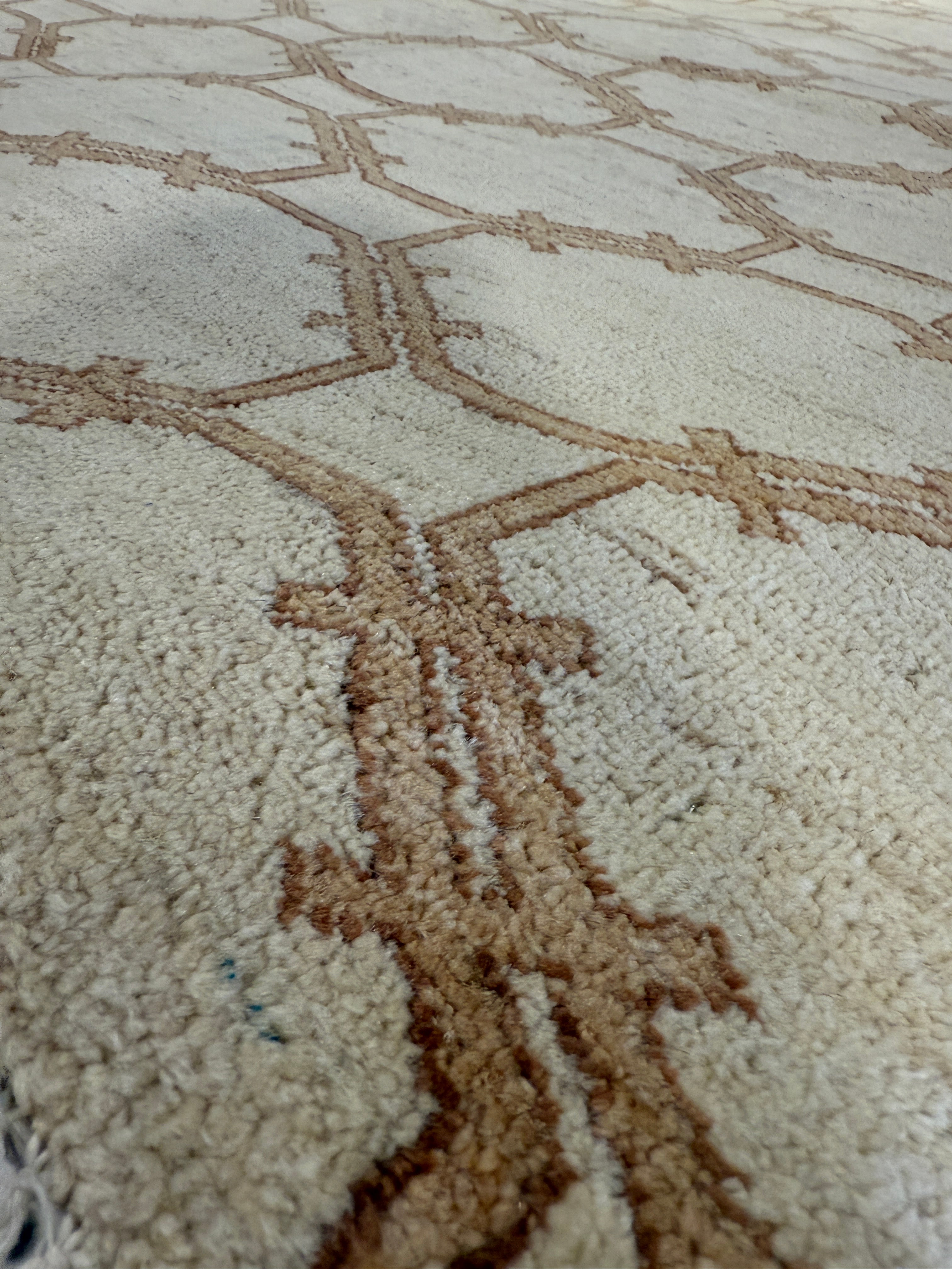 Linnea Berthelsen 8.11x12 Afghani Ston wash Cream Rug