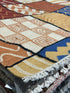 Craig DiGregorio 4x6 Striped Handwoven Durrie Rug