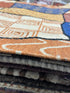 Craig DiGregorio 4x6 Striped Handwoven Durrie Rug