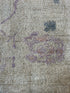 Carolyn Scott 9.10x9.1 Lavender Whitewashed Afghani Oushak Rug