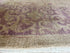Carolyn Scott 9.10x9.1 Lavender Whitewashed Afghani Oushak Rug
