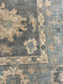 Ashlyn Anderson Gomez 9.10x14.1 Blue Afghani Whitewashed Oushak