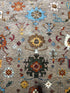 Kali Prasad 7.10x9.11 Afghani Kazak Grey Rug