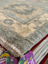 Ashlyn Anderson Gomez 9.10x14.1 Blue Afghani Whitewashed Oushak